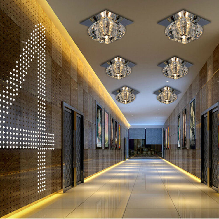 Crystal LED Ceiling Light 3W 5W Warm/Cool White Spotlight Downlight Chandelier - Image 6