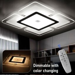 LED Ceiling Lights Chandelier Square Panel DownLight Kitchen Bedroom Living Room