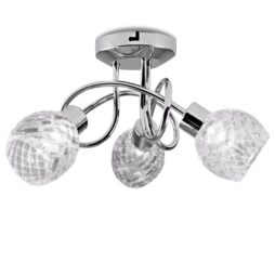 Modern 3 Way Led Crystal Ceiling lights Chandelier Kitchen Living Room Lights