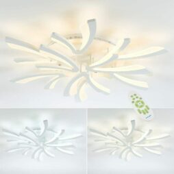 LED Ceiling Lights Living Room Bedroom Study Room Chandelier Lamp Dimmable Light
