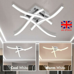 LED Ceiling Lights Kitchen Living Room Bedroom Designer 3/4 Pendant Chandelier