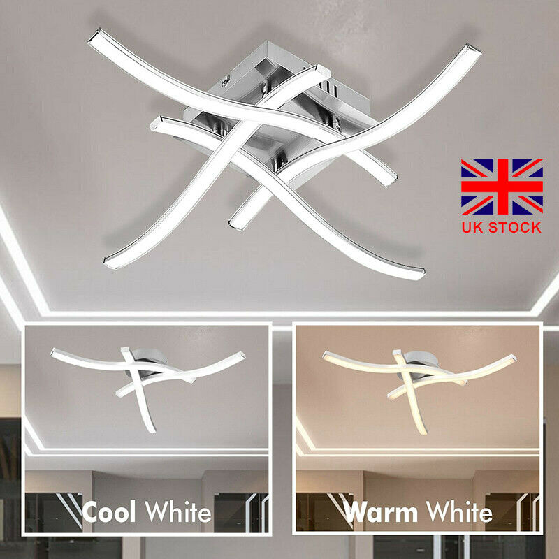 LED Ceiling Lights Kitchen Living Room Bedroom Designer 3/4 Pendant Chandelier