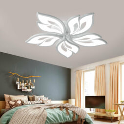 60W LED Chandelier Living/Dinning Room Ceiling Light Lighting Pendant Lamp UK 