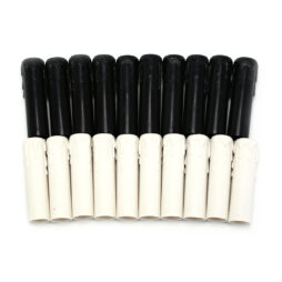 10Pcs Plastic Drip Candle Tube for Chandelier Light Bulb Covers Sleeve WSFSM