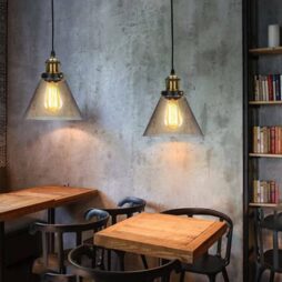 Industrial Retro Ceiling Pendant Light Loft Style Suspended Lamp Shade E27