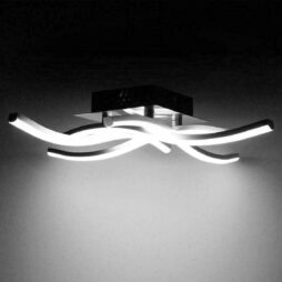 3/4 Light LED Ceiling Light Modern Living Room Bedroom Kitchen Chandelier Lamp