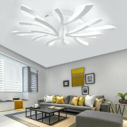 Modern LED Ceiling Light Living Study Room Ceiling Lamps Chandelier Fixtures UK