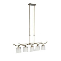 Philips 5 Lights Rousseau Living Room Bedroom Chandelier Ceiling Pendant Light