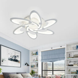 Modern LED Ceiling Lights Living Room Bedroom Chandelier Lamp Fixtures 6 Heads