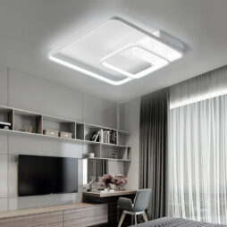 LED Ceiling Lights Chandelier Lamp Square Modern Bathroom Living Room Flushmount