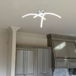 Modern LED 3 Light Ceiling Lights Kitchen Living Wall Bedroom Pendant Lamps UK