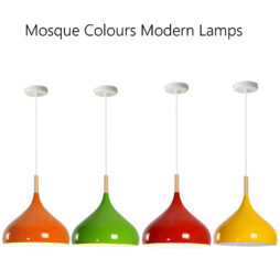 Modern Pendant Light Bar Wood Chandelier Lighting Kitchen Island Ceiling Lights