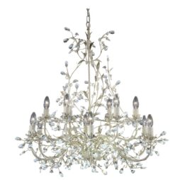 12-Light Candle-Style Chandelier