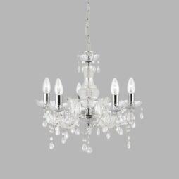 5-Light Candle-Style Chandelier