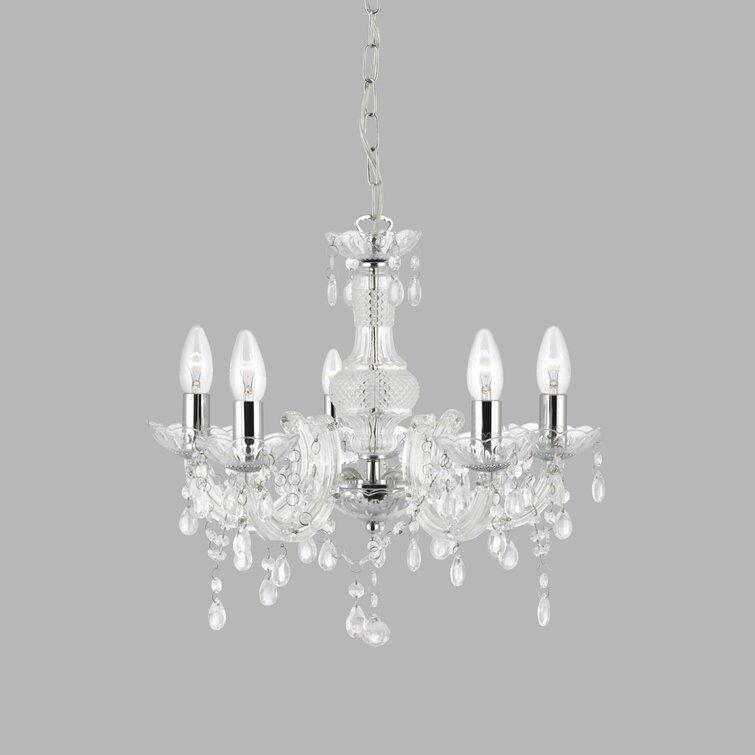 5-Light Candle-Style Chandelier