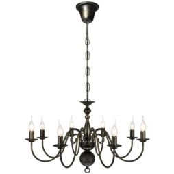 8 Light Candle Chandelier