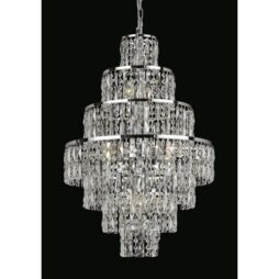 8-Light Crystal Chandelier