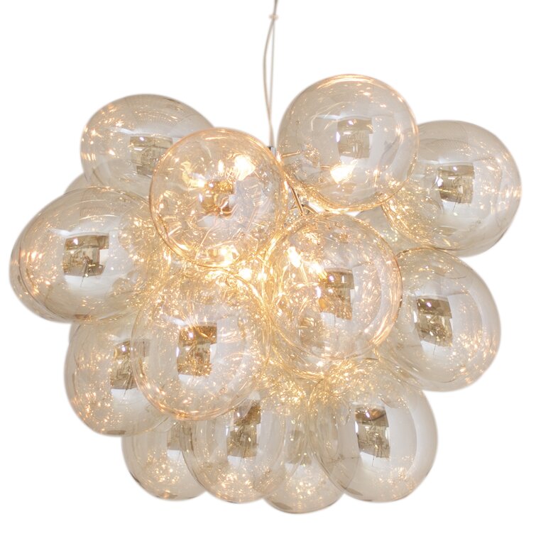 8-Light Unique Chandelier