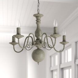 Asher 5-Light Candle Style Chandelier