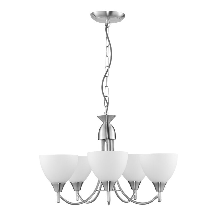 Barium 5-Light Shaded Chandelier