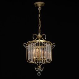 Bastogne 3-Light Crystal Chandelier