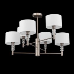 Bunn 6-Light Shaded Chandelier