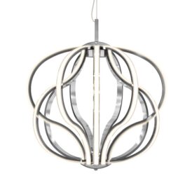 Carlin 1-Light Geometric LED Chandelier