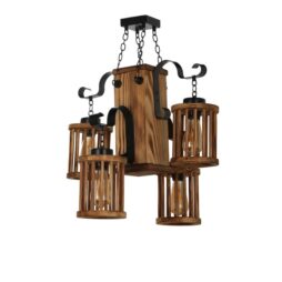 Danniella 4-Light Unique / Statement Chandelier