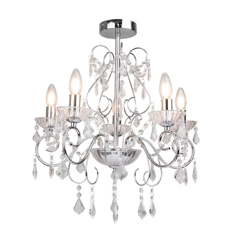 Do 5 Light Crystal Chandleier
