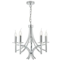 Hecht 5-Light Candle Style Chandelier