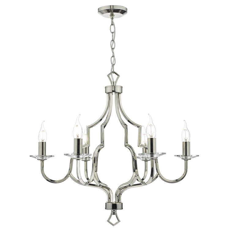 Heckart 6-Light Candle-Style Chandelier