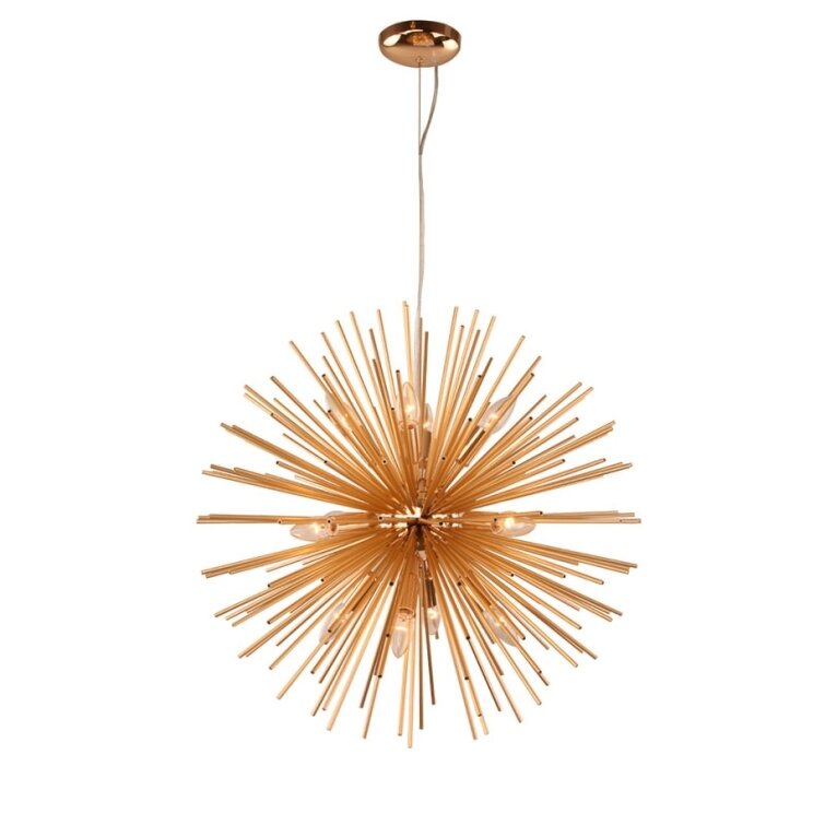 Hedgehog 12-Light Sputnik Chandelier