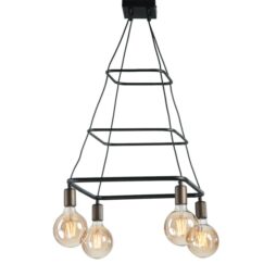 Hodnett 4-Light Unique Chandelier