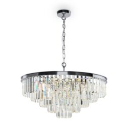 Hopkins 12-Light Crystal Chandelier