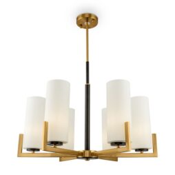 Horne 6-Light Shaded Chandelier