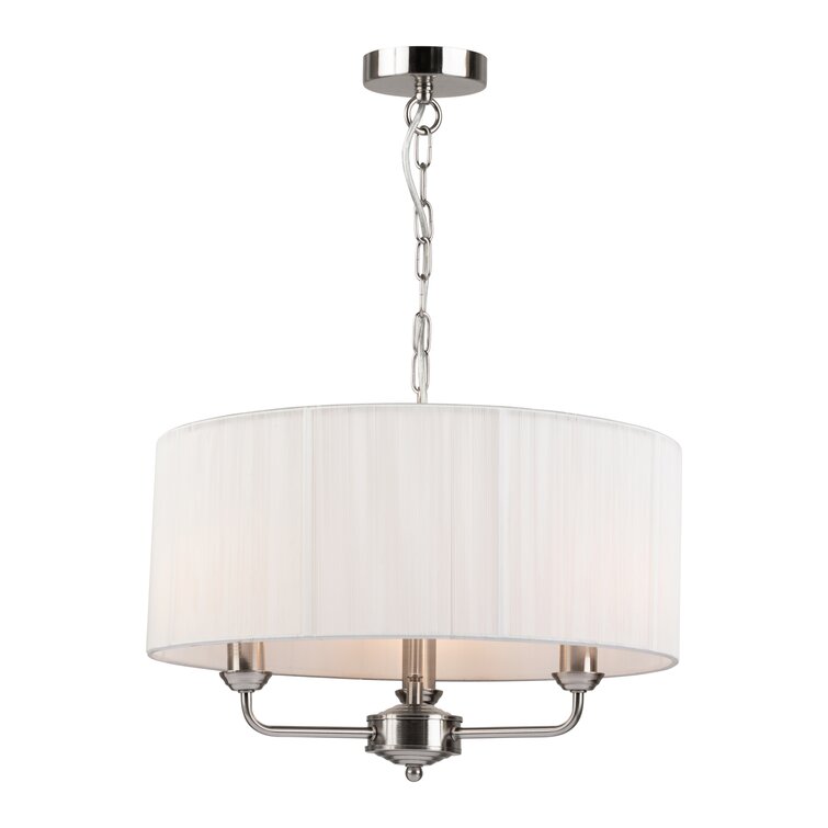 Jale 3-Light Drum Chandelier