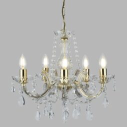 Kelly 5-Light Candle-Style Chandelier