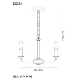 Kirkendall 3-Light Candle Style Chandelier