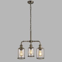 Lawrenceville 3-Light Shaded Chandelier