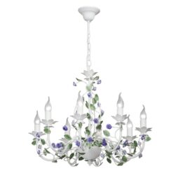 Macedonia 8-Light Candle Style Chandelier
