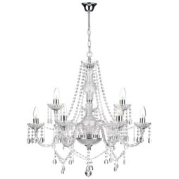 Nicolette 9-Light Candle-Style Chandelier