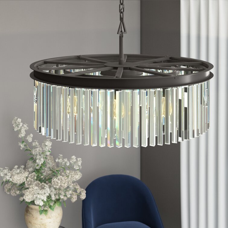 Nikki 10-Light Crystal Chandelier