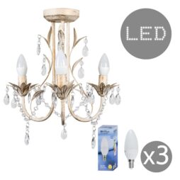 Odelia 3-Light Candle Style Chandelier