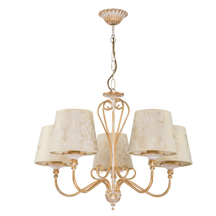 Panama 5-Light Shaded Chandelier