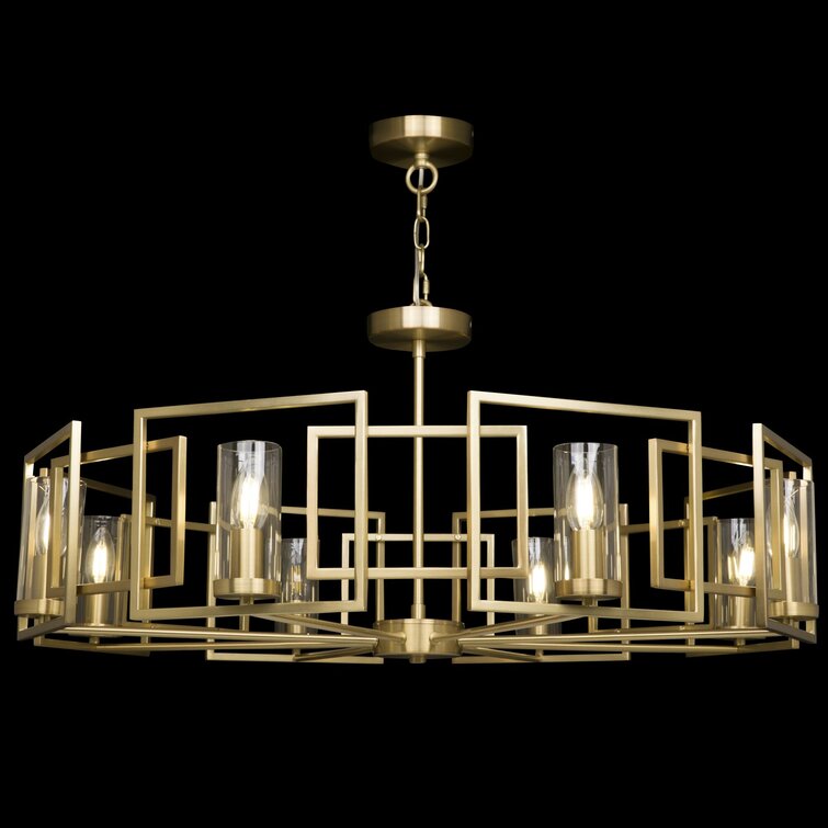 Ripley 8-Light Geometric Chandelier