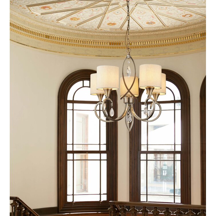 Sangerfield 5-Light Shaded Chandelier