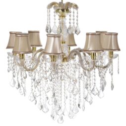 Sherman 8-Light Shaded Chandelier
