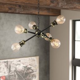 Tatiana 6-Light Sputnik Chandelier