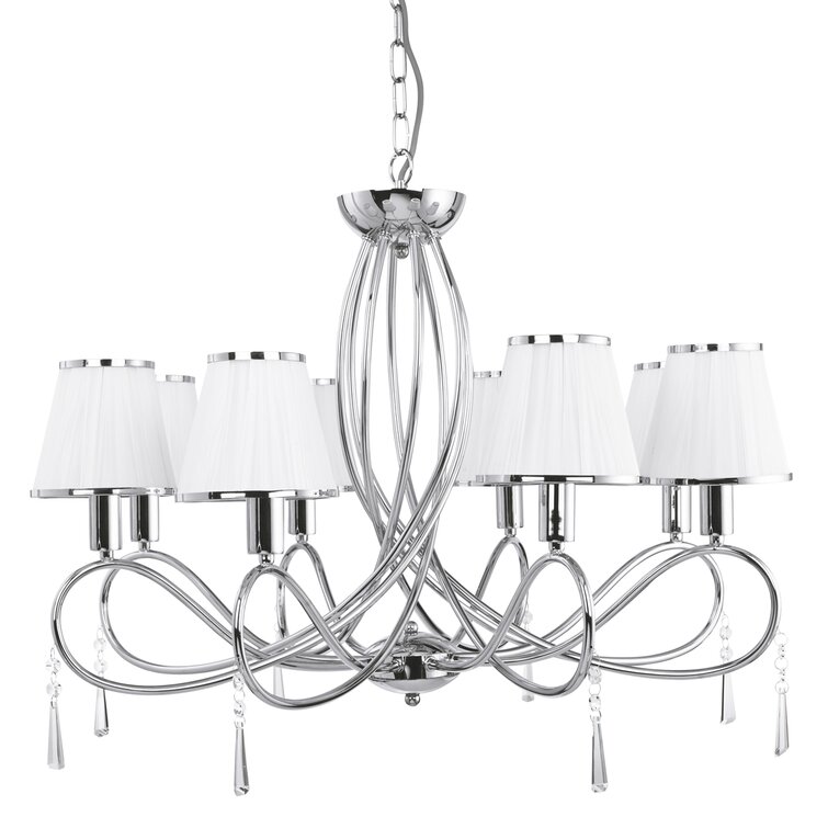 Vicente 8-Light Shaded Chandelier