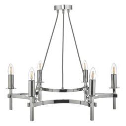 Woodstock 6-Light Candle Style Chandelier